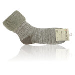 Dicke Damen-Kuschel-Socken camano Warm Up taupe-beige - 2