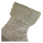 Dicke Damen-Kuschel-Socken camano Warm Up taupe-beige - 7