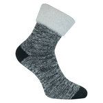 Dicke Damen-Kuschelsocken camano antrazit melange - 12