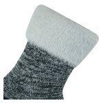 Dicke Damen-Kuschelsocken camano antrazit melange - 10