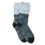 Dicke Damen-Kuschelsocken camano antrazit melange - 14