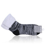 Dicke Damen-Kuschelsocken camano antrazit melange - 2