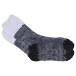 Dicke Damen-Kuschelsocken camano antrazit melange - 6