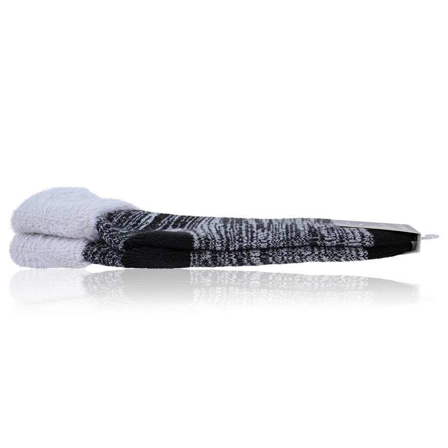 Dicke Damen-Kuschelsocken camano antrazit melange - 7
