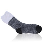 Dicke Damen-Kuschelsocken camano antrazit melange - 3