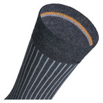 Herrensocken gestreift ohne Gummidruck Camano shadow stripes antrazit melange - 5