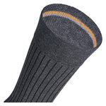Herrensocken gestreift ohne Gummidruck Camano shadow stripes antrazit melange - 10