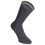 Herrensocken gestreift ohne Gummidruck Camano shadow stripes antrazit melange - 9