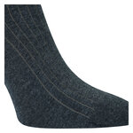 Herrensocken gestreift ohne Gummidruck Camano shadow stripes antrazit melange - 16