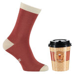 Kaffee Motive Socken im Kaffeebecher Apollo - 3