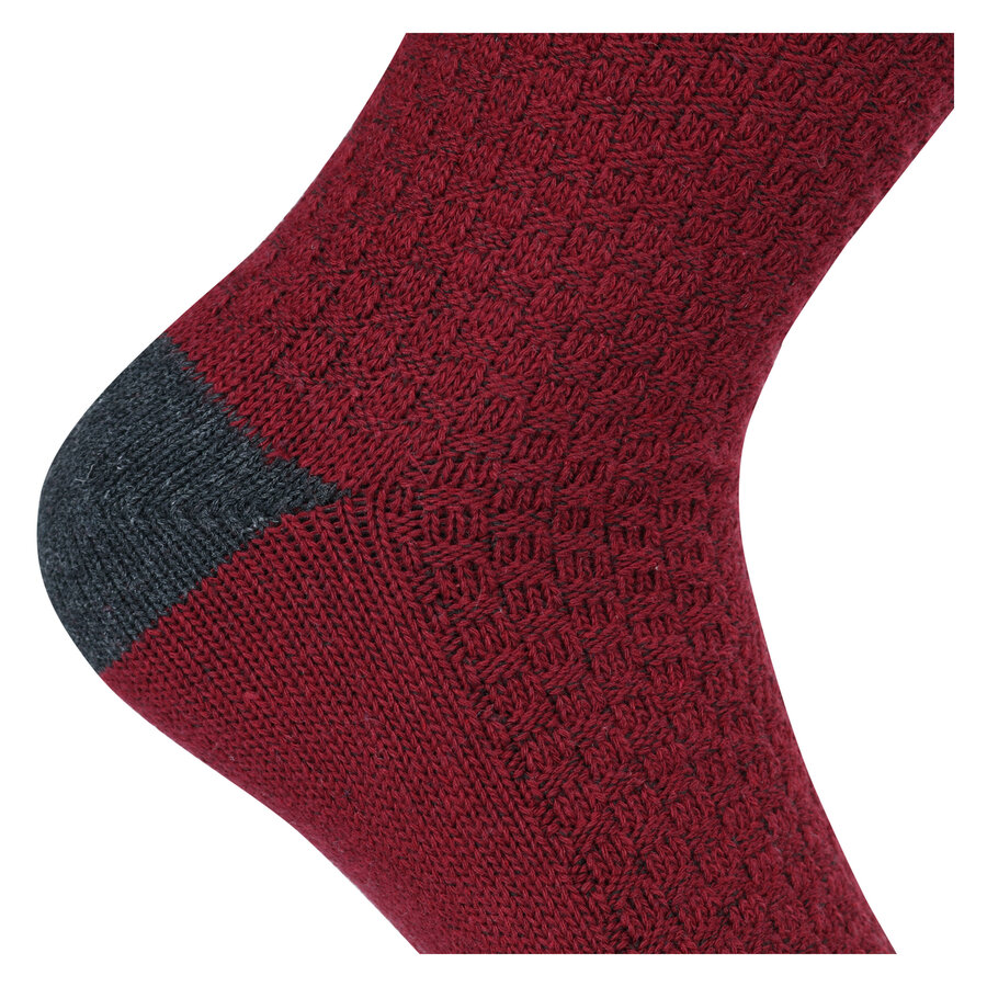 Jeans-Herrensocken Baumwolle Apollo rot blau - 16