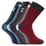 Jeans-Herrensocken Baumwolle Apollo rot blau - 20