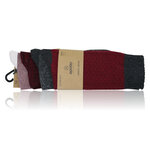 Jeans-Herrensocken Baumwolle Apollo rot blau - 3