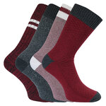 Jeans-Herrensocken Baumwolle Apollo rot blau - 8