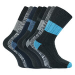 Jeans-Herrensocken Baumwolle Apollo melange-mix - 1