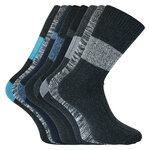 Jeans-Herrensocken Baumwolle Apollo melange-mix - 20
