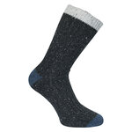 Herren-Wollsocken grobgestrickt Apollo grau-mix - 12
