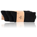 Dicke Stiefelsocken Baumwolle Apollo schwarz - 11