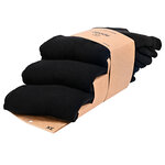 Dicke Stiefelsocken Baumwolle Apollo schwarz - 3