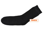 Dicke Stiefelsocken Baumwolle Apollo schwarz - 5