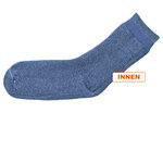 Dicke Stiefelsocken Baumwolle Apollo blau-mix - 4