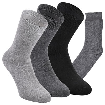 Warme dicke Vollfrottee Stiefelsocken Terry Boots mit viel Baumwolle