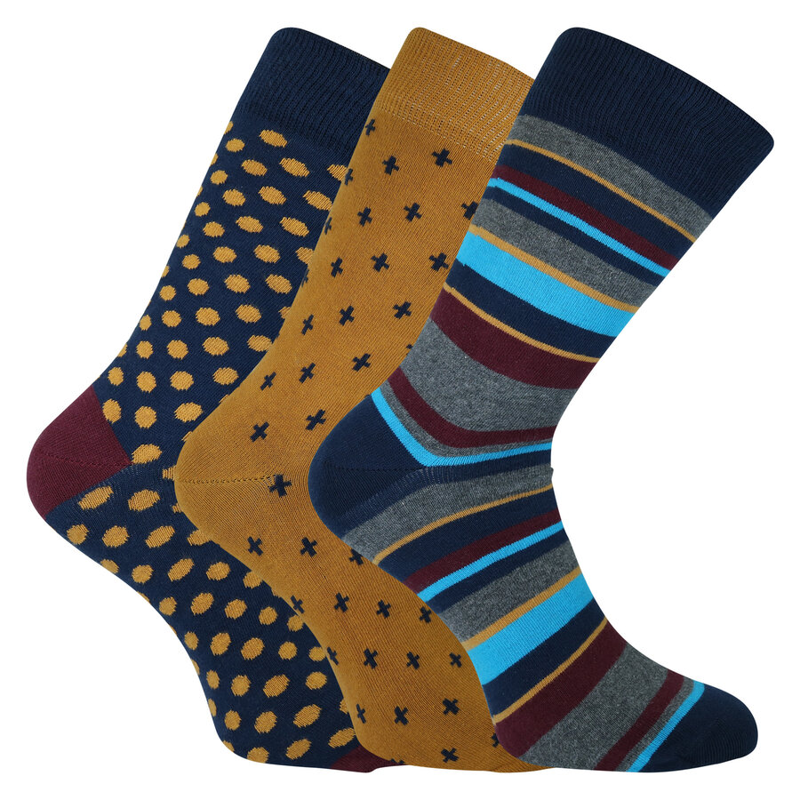 Casual Herren Jeanssocken Baumwolle Apollo Colormix - 5