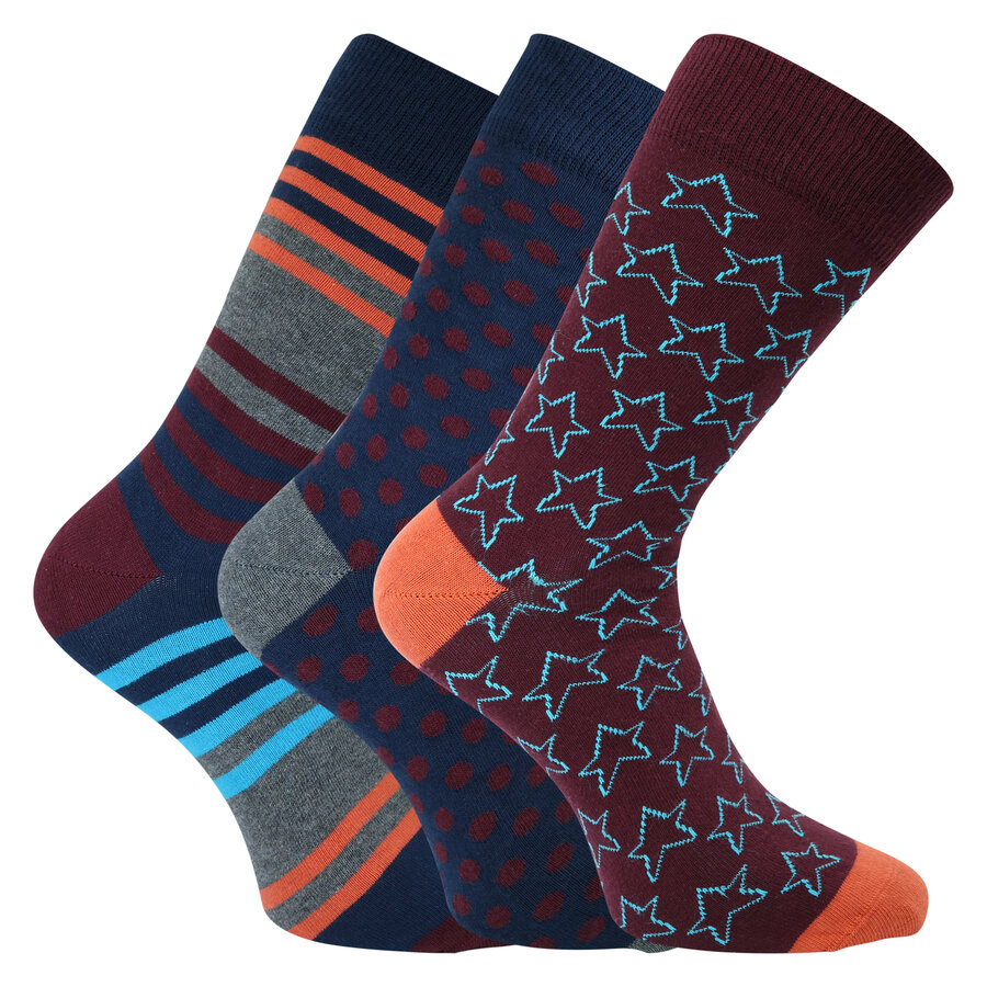 Casual Herren Jeanssocken Baumwolle Apollo Colormix - 7
