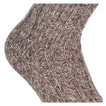 100% Wollsocken mit Alpaka natur-melange-mix - 9