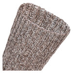 100% Wollsocken mit Alpaka natur-melange-mix - 15