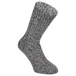 100% Wollsocken mit Alpaka natur-melange-mix - 8