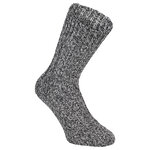 100% Wollsocken mit Alpaka natur-melange-mix - 10