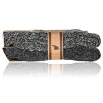 100% Wollsocken mit Alpaka natur-melange-mix - 6