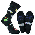 Gaming Motivsocken Spielkonsolen-Design Baumwolle - 1