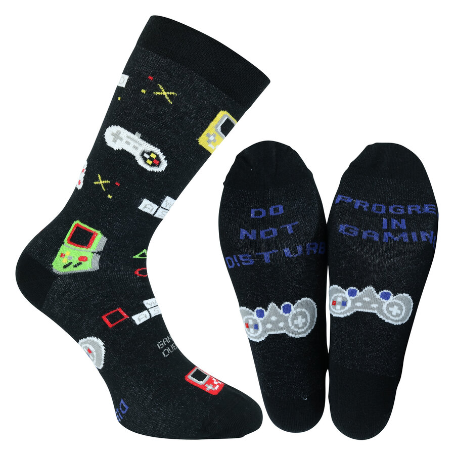 Gaming Motivsocken Spielkonsolen-Design Baumwolle