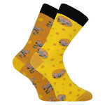 Lustige Motiv-Socken mit Käse fängt man Mäuse - 14