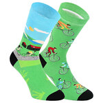 Fahrrad Motiv Socken Radsport Baumwolle - 1