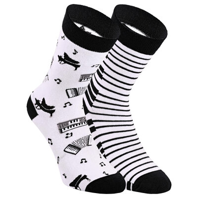 Piano Motiv Socken Pianisten Klavierspieler