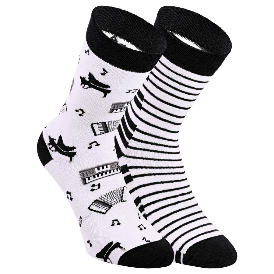 Piano Motiv Socken Pianisten Klavierspieler