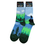 Bergsteiger Motiv Socken Baumwolle - 24
