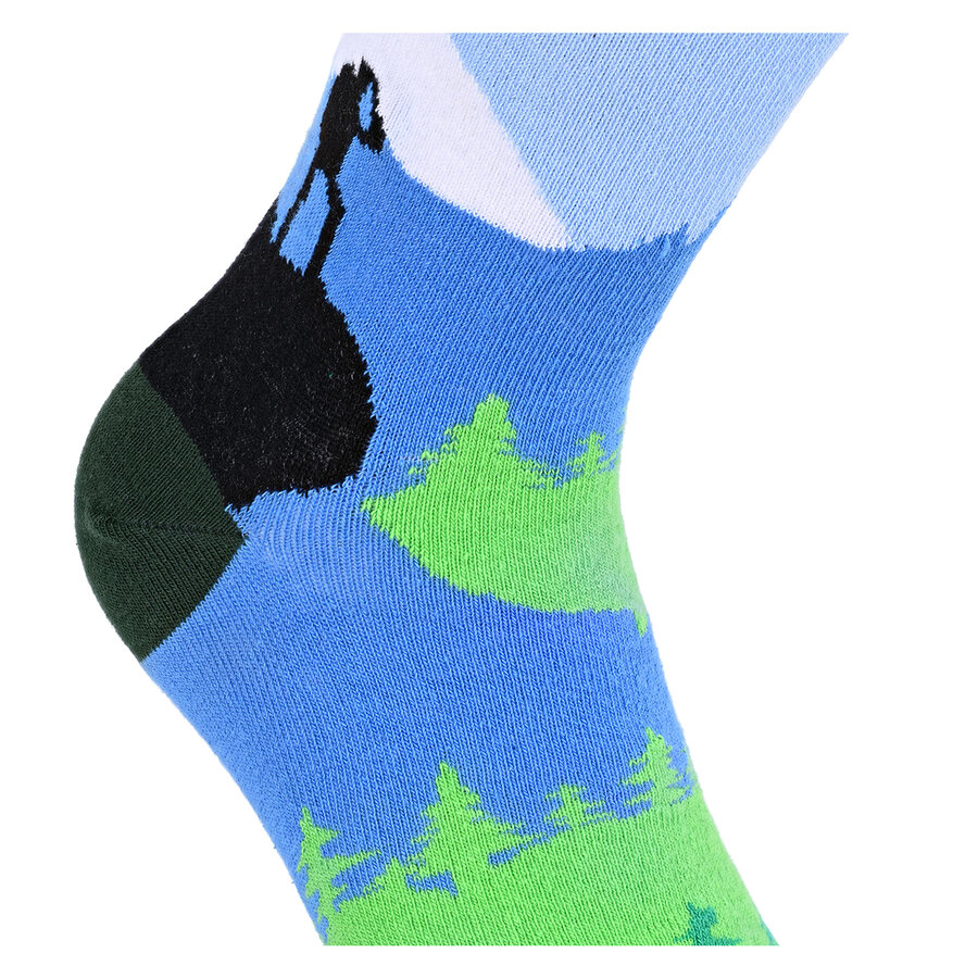 Bergsteiger Motiv Socken Baumwolle - 4