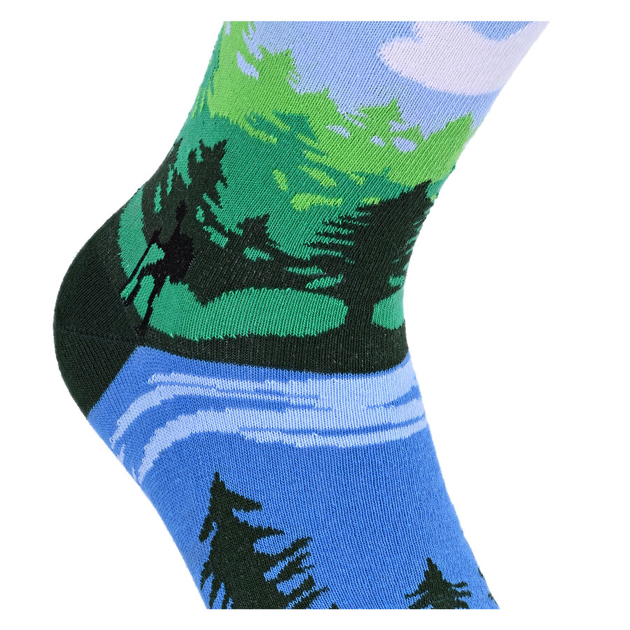 Bergsteiger Motiv Socken Baumwolle - 13