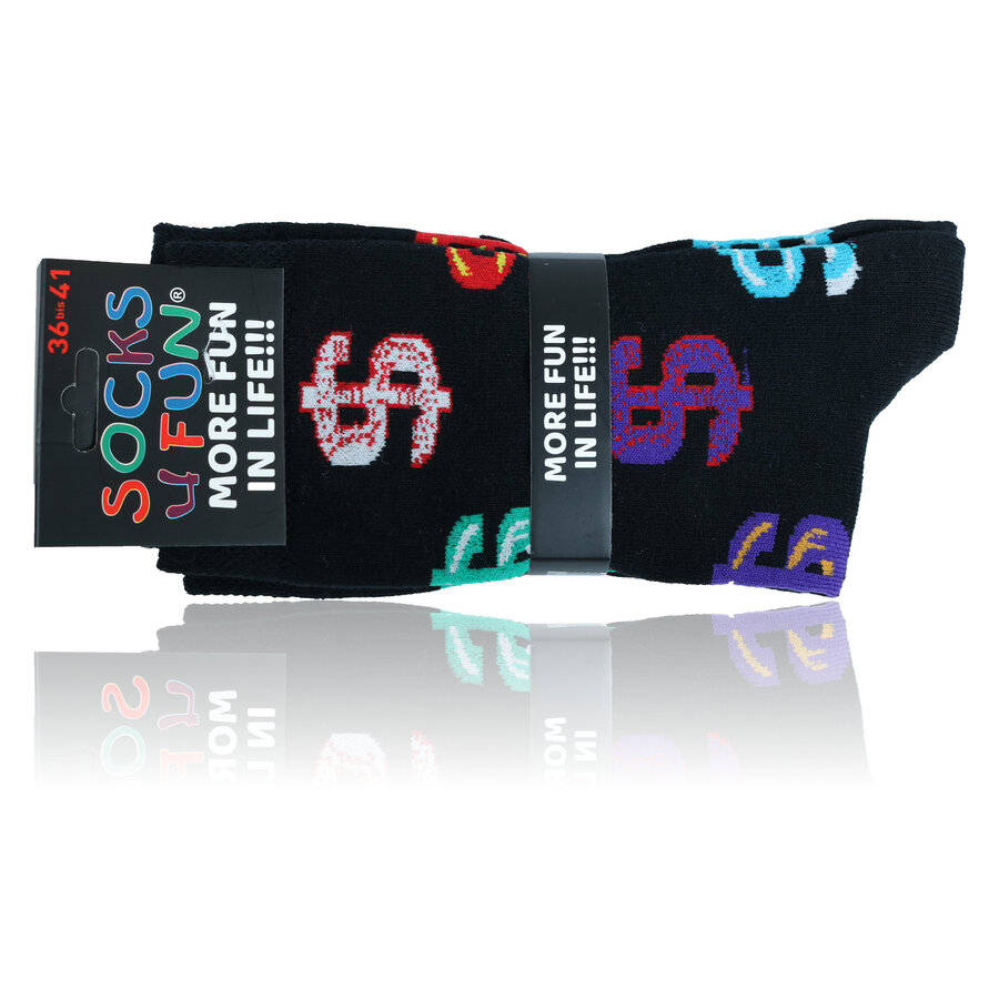 Dollar Motiv Socken Baumwolle - 2