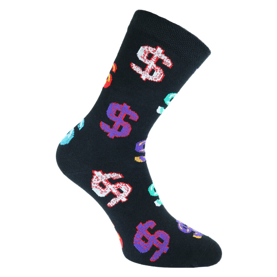 Dollar Motiv Socken Baumwolle