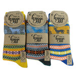 Wohlfühl-Hygge Socken mit Wolle Rentier-Motive - 32