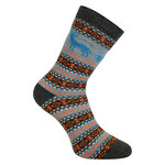 Wohlfühl-Hygge Socken mit Wolle Rentier-Motive - 39