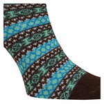 Wohlfühl-Hygge Socken mit Wolle Rentier-Motive - 36