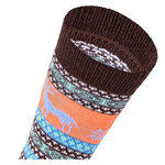 Wohlfühl-Hygge Socken mit Wolle Rentier-Motive - 8