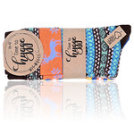Wohlfühl-Hygge Socken mit Wolle Rentier-Motive - 2