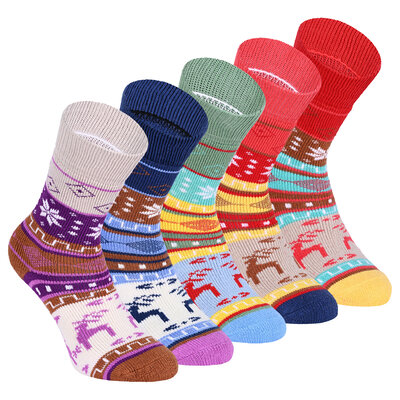Dicke Wohlfühl-Hygge-Socken Baumwolle
